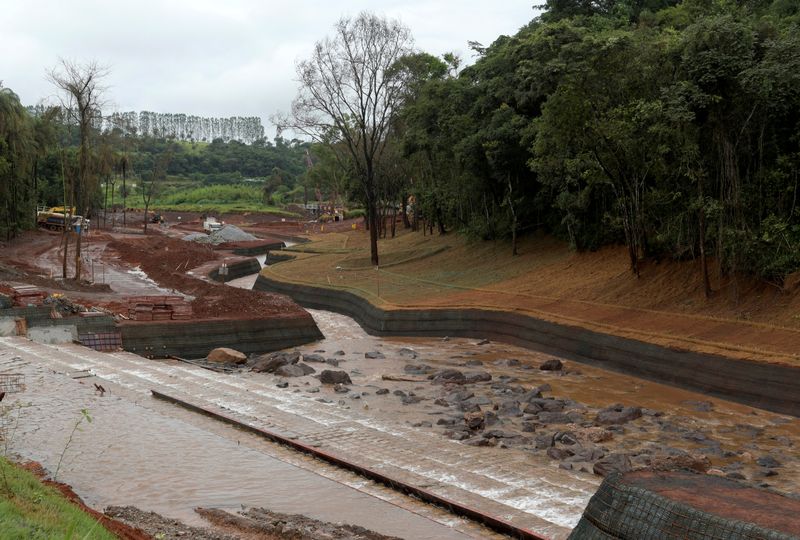 &copy; Reuters. Foto de archivo de la presa de relaves de la minera brasileña Vale en Brumadinho, en el estado brasileño de Minas Gerais
