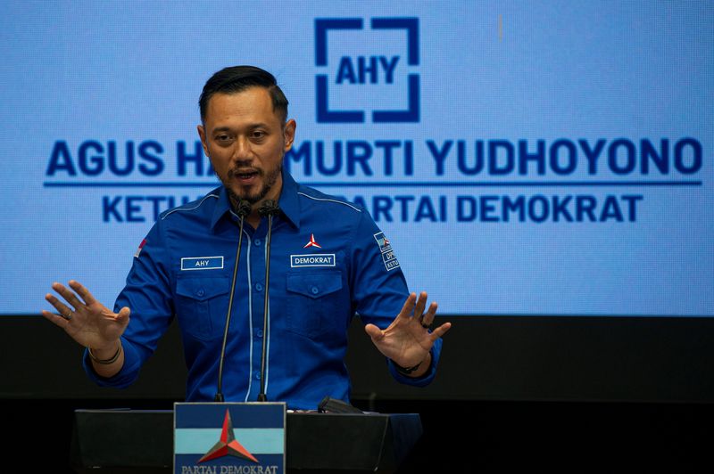 &copy; Reuters. تعيين مساعد لرئيس إندونيسيا زعيما لحزب معارض لكن الاضطراب السياسي مستمر