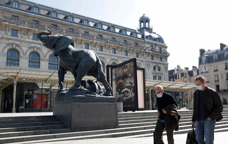 &copy; Reuters. Museu de Orsay em Paris
 16/4/2020   REUTERS/Charles Platiau