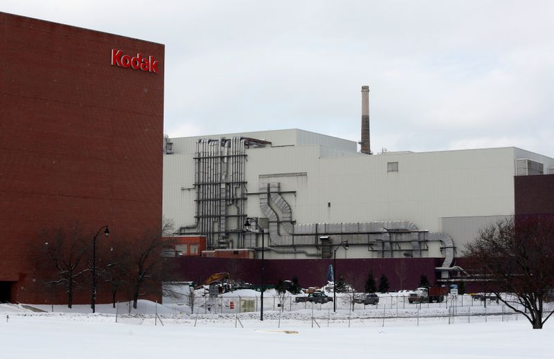 &copy; Reuters. FILE PHOTO: A general view of the now mostly unused Kodak factory in Rochester, New York, January 1, 2013.     REUTERS/Carlo Allegri   