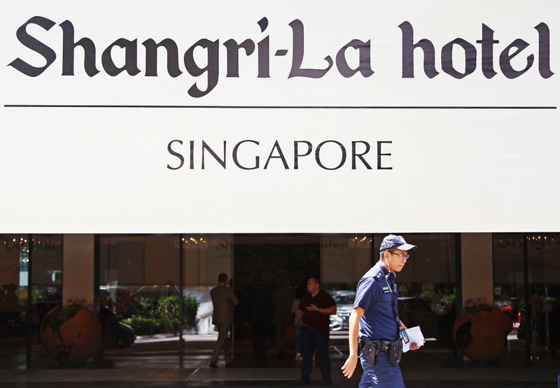 &copy; Reuters. La prochaine édition du Dialogue Shangri-La, forum annuel sur la sécurité en Asie qui devait se tenir les 4 et 5 juin prochain à Singapour, a été annulé en raison de la pandémie de COVID-19, ont annoncé jeudi ses organisateurs. /Photo d'archives/