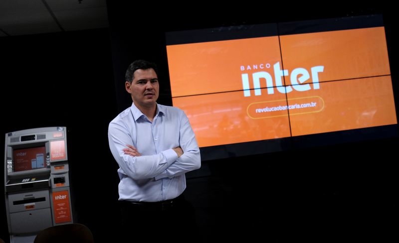 © Reuters. João Vitor Menin, CEO do Banco Inter, durante entrevista à Reuters em São Paulo (SP) 
06/11/2019
REUTERS/Nacho Doce