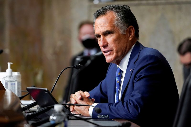 Romney urges US to speed global COVID-19 vaccine distribution By Reuters