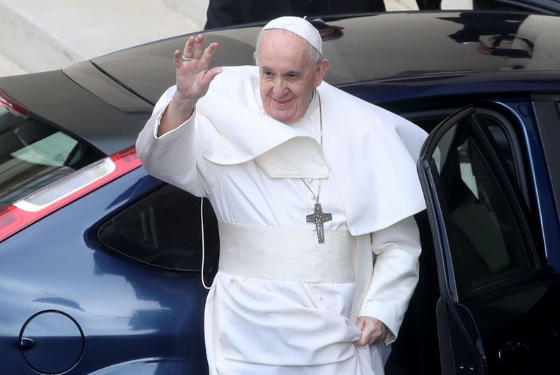 &copy; Reuters. El papa Francisco en El Vaticano, 19 mayo 2021.
REUTERS/Yara Nardi