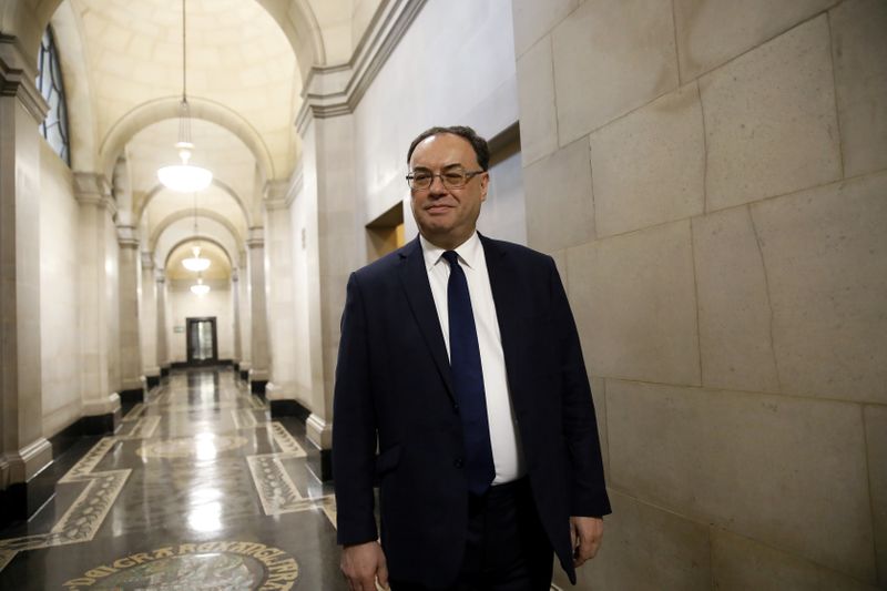 &copy; Reuters. Presidente do Banco da Inglaterra, Andrew Bailey  March 16, 2020. Tolga Akmen/Pool via REUTERS/File Photo