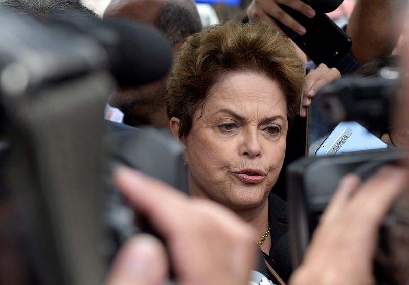 &copy; Reuters. Presidente Dilma Rousseff vota em Belo Horizonte
 7/10/2018 REUTERS/Washington Alves