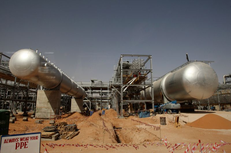 &copy; Reuters. جانب من حقل خريص النفطي السعودي في صورة من أرشيف رويترز.