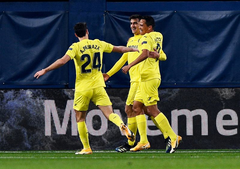© Reuters. Villarreal peut avoir le sourire, le club a réussi la meilleure opération de l'après-midi. /Photo prise le 18 mars 2021/REUTERS/Pablo Morano
